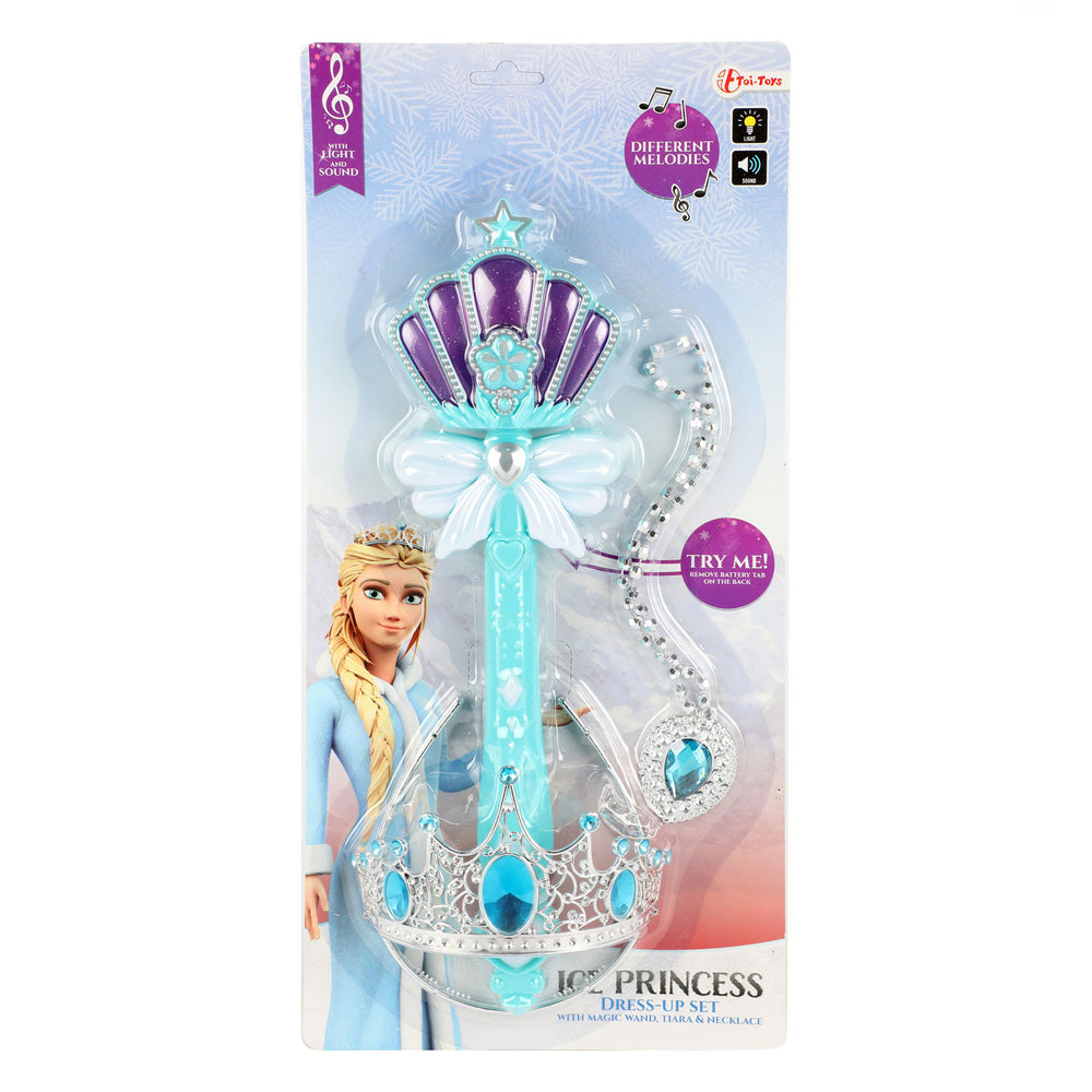 Toi-toys ijsprinses toverstaf prinses met licht en geluid