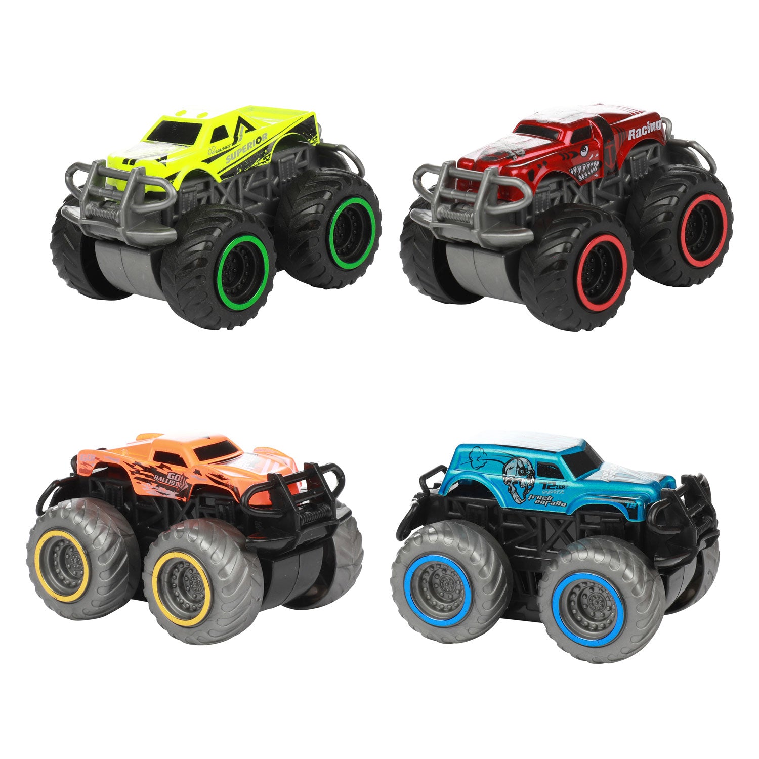 Auto's Vrachtwagens Monster Trucks met Afschieter