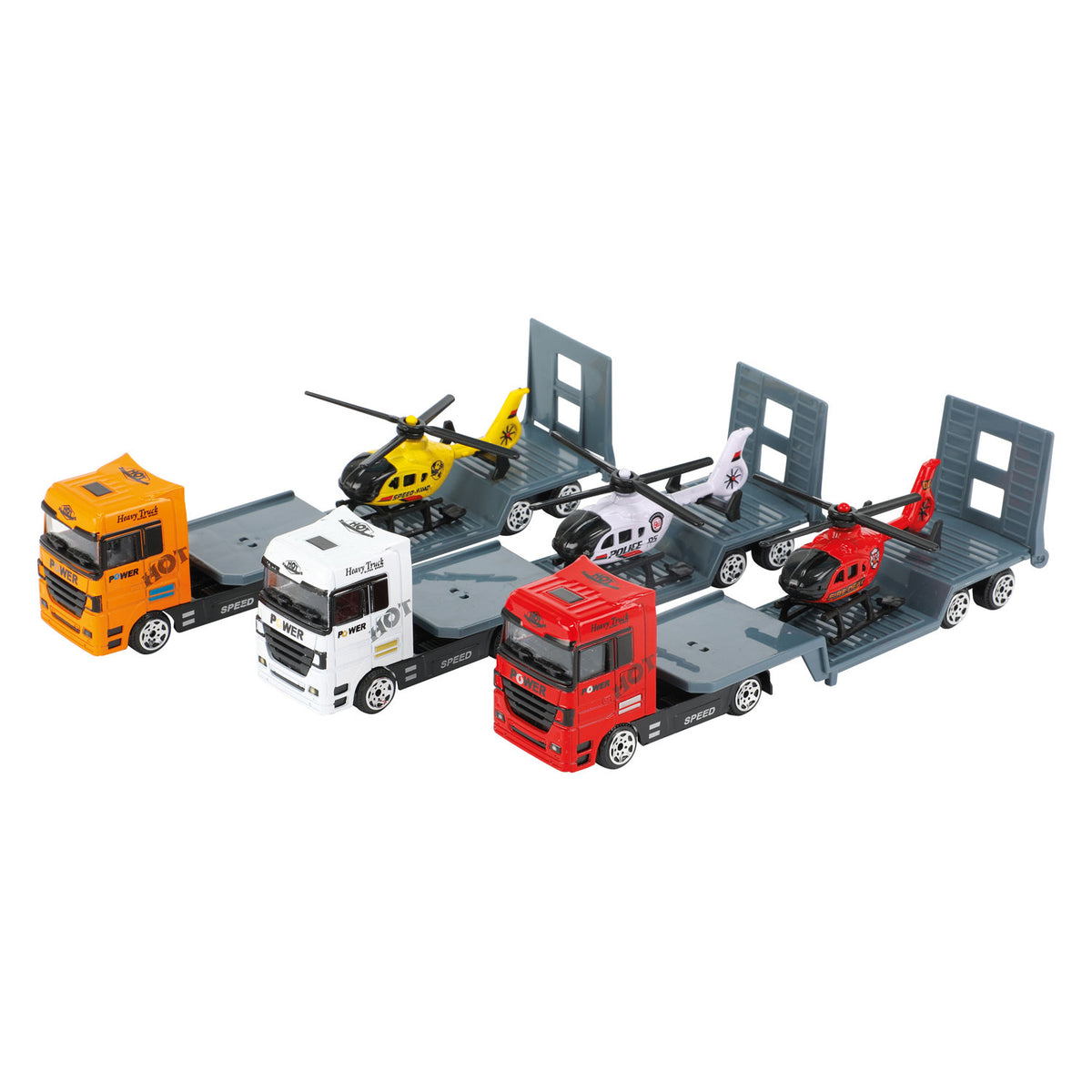 Toi-toys Metal Truck with Trailer 20547z