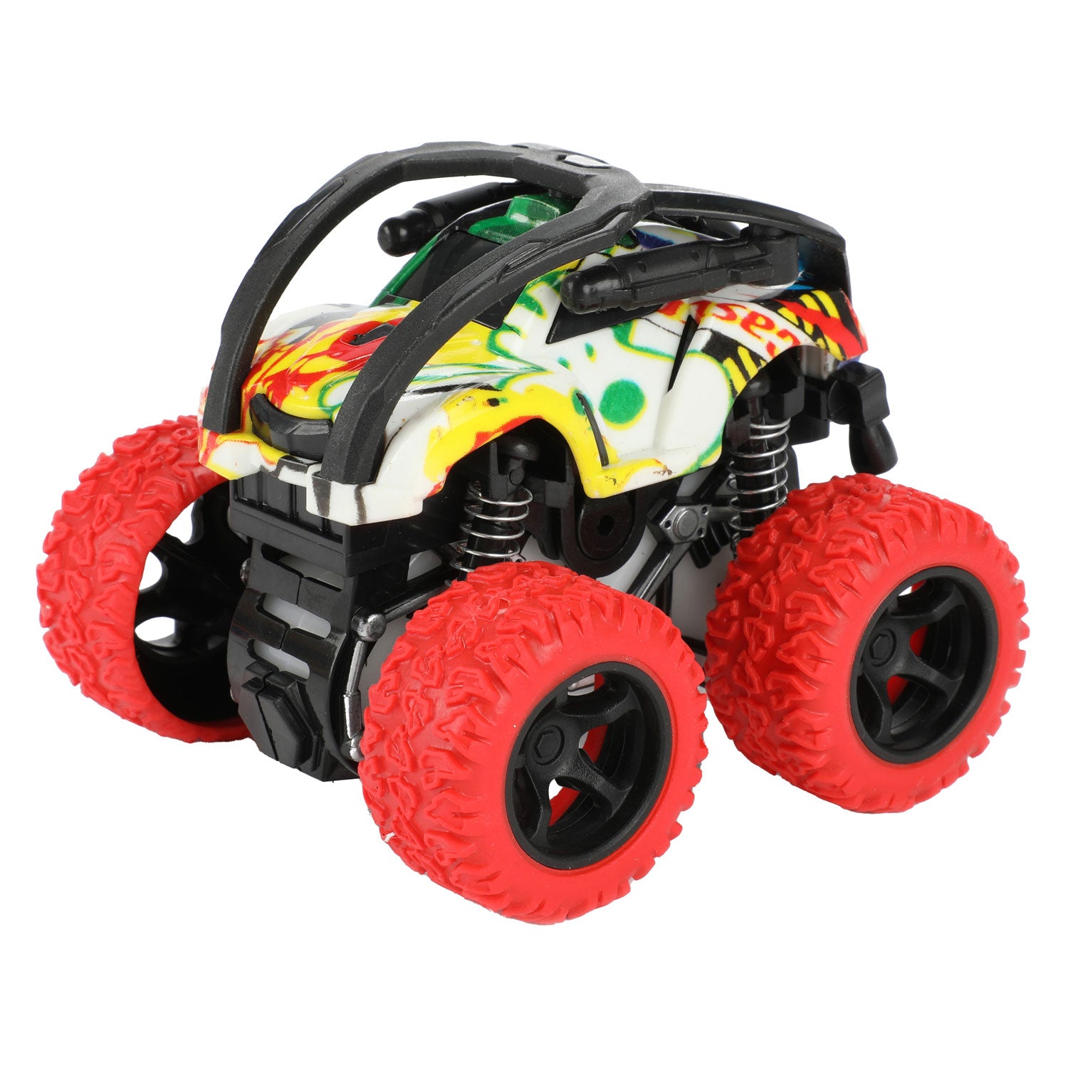 Vehicool cars trucks frictie monster truck flip over