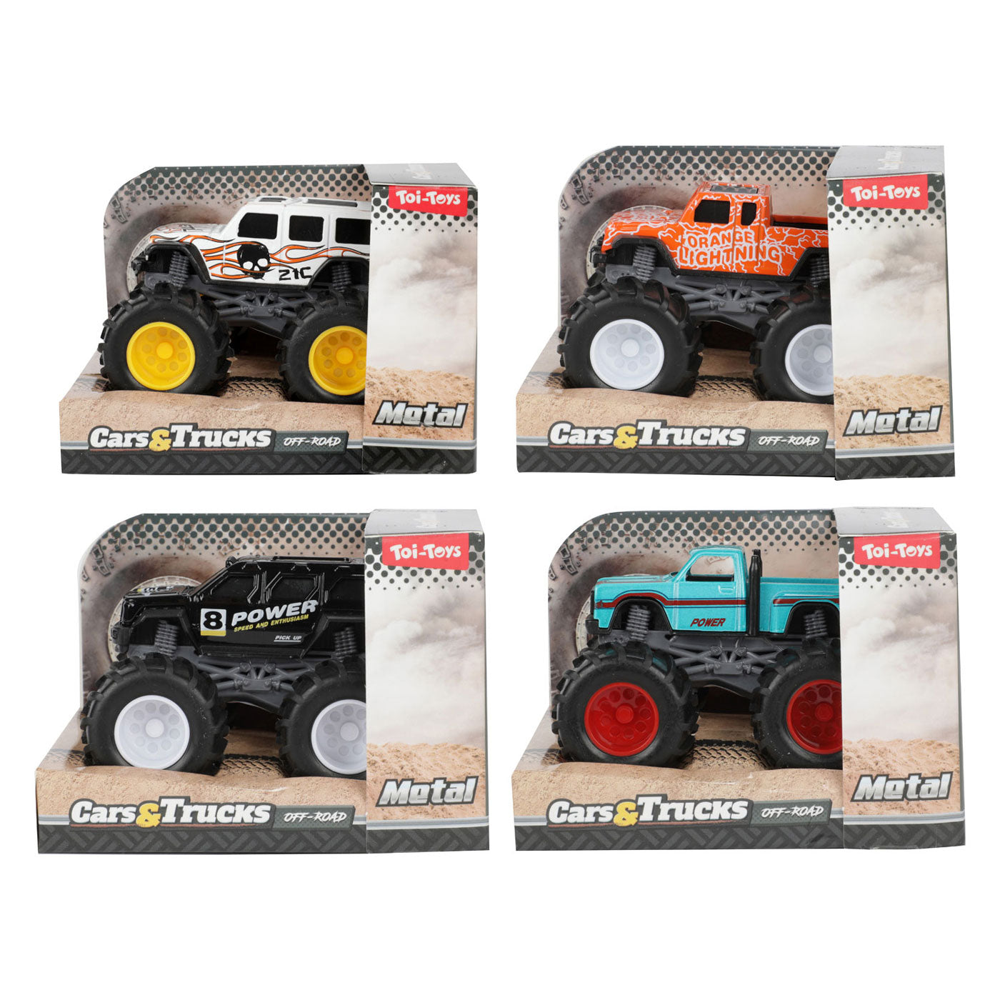 Auto's Vrachtwagens Monster Truck Power 8