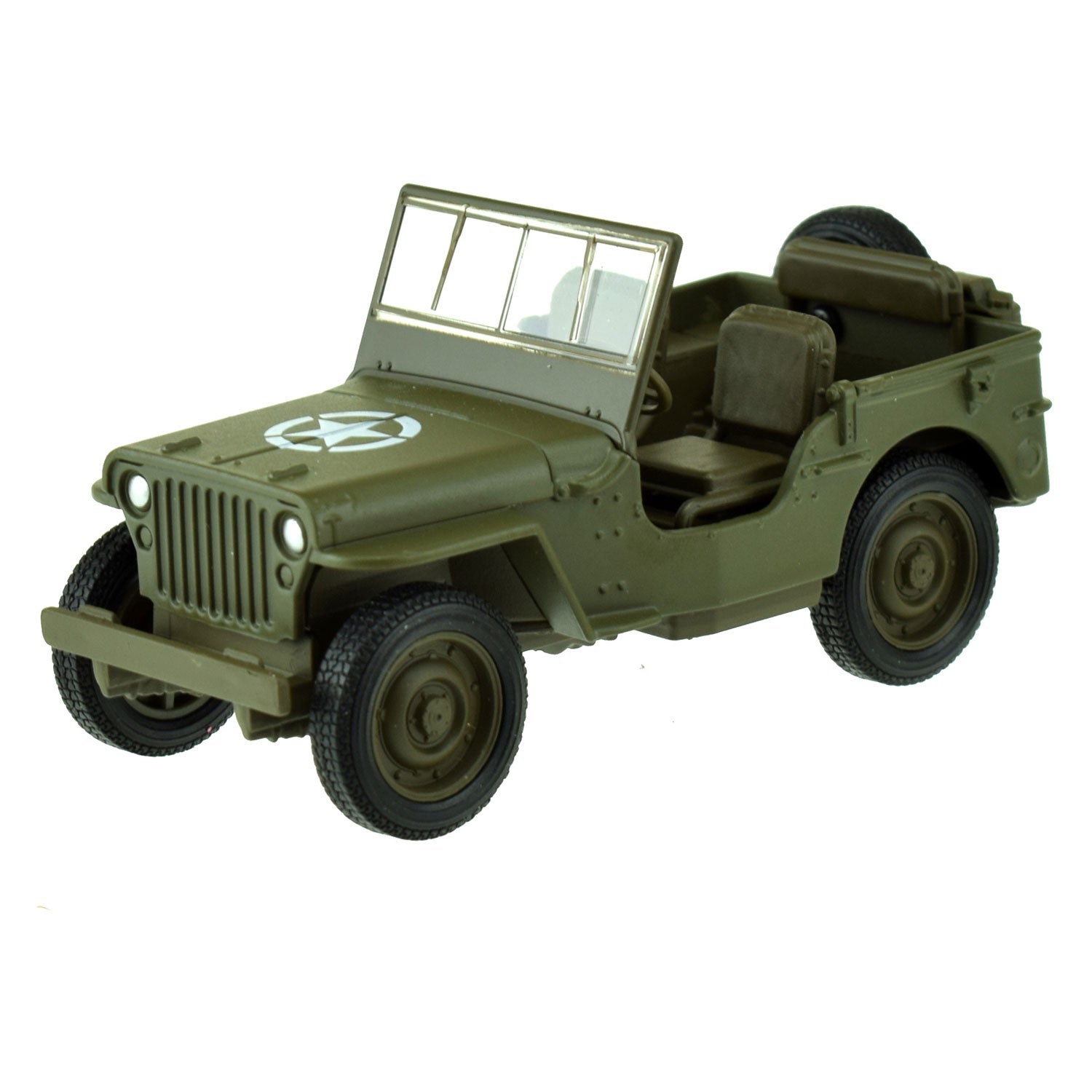 Welly pull-back jeep willys mb modelauto