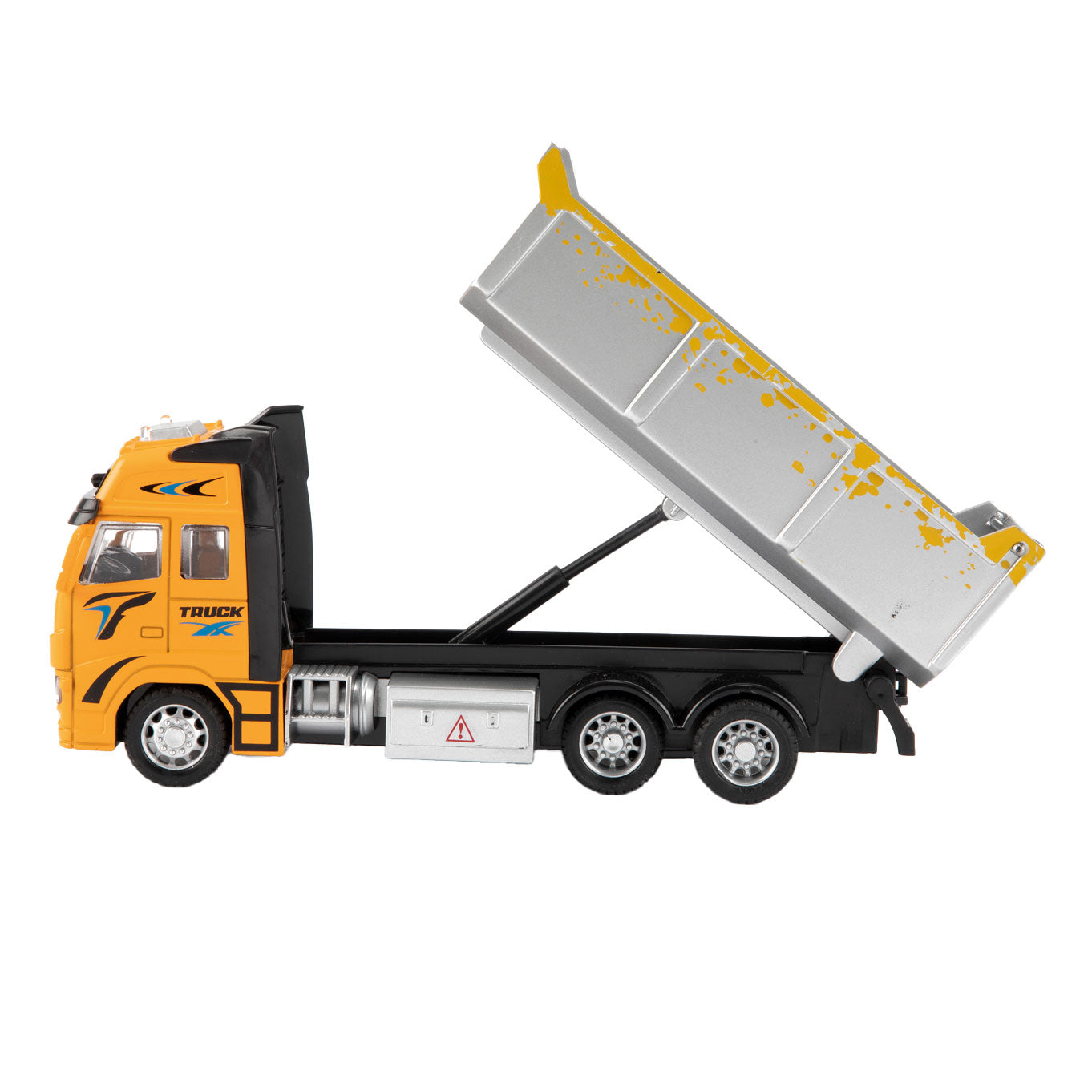 Metalen Pull-back Kiepwagen 1:38