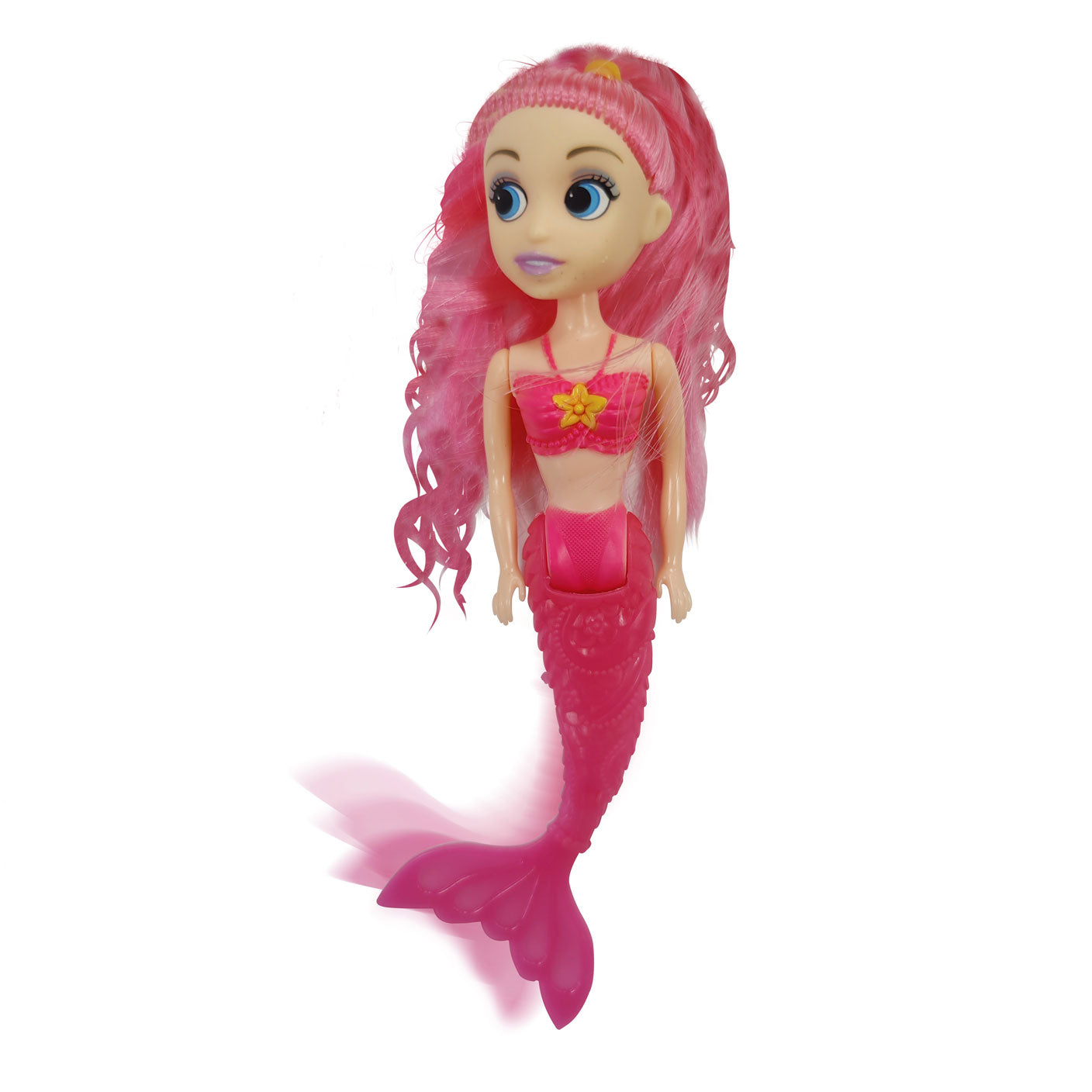 Toi-toys zeemeerminnen zeemeerminpop met buigbare staart, 18cm