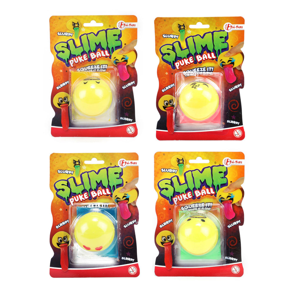 Toi-toys slijm remmende bal lachgezicht