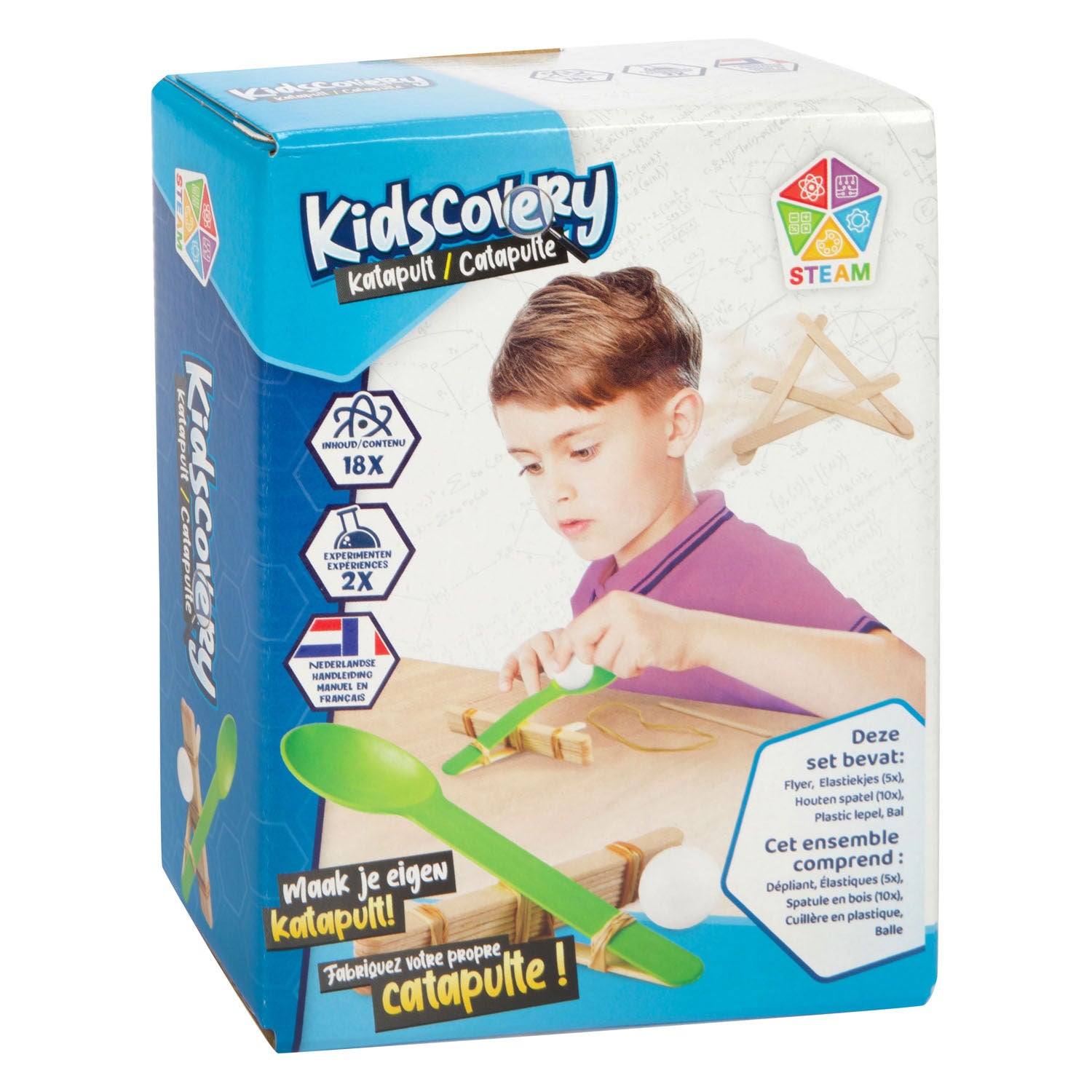 Kidscovery experiment - katapult set