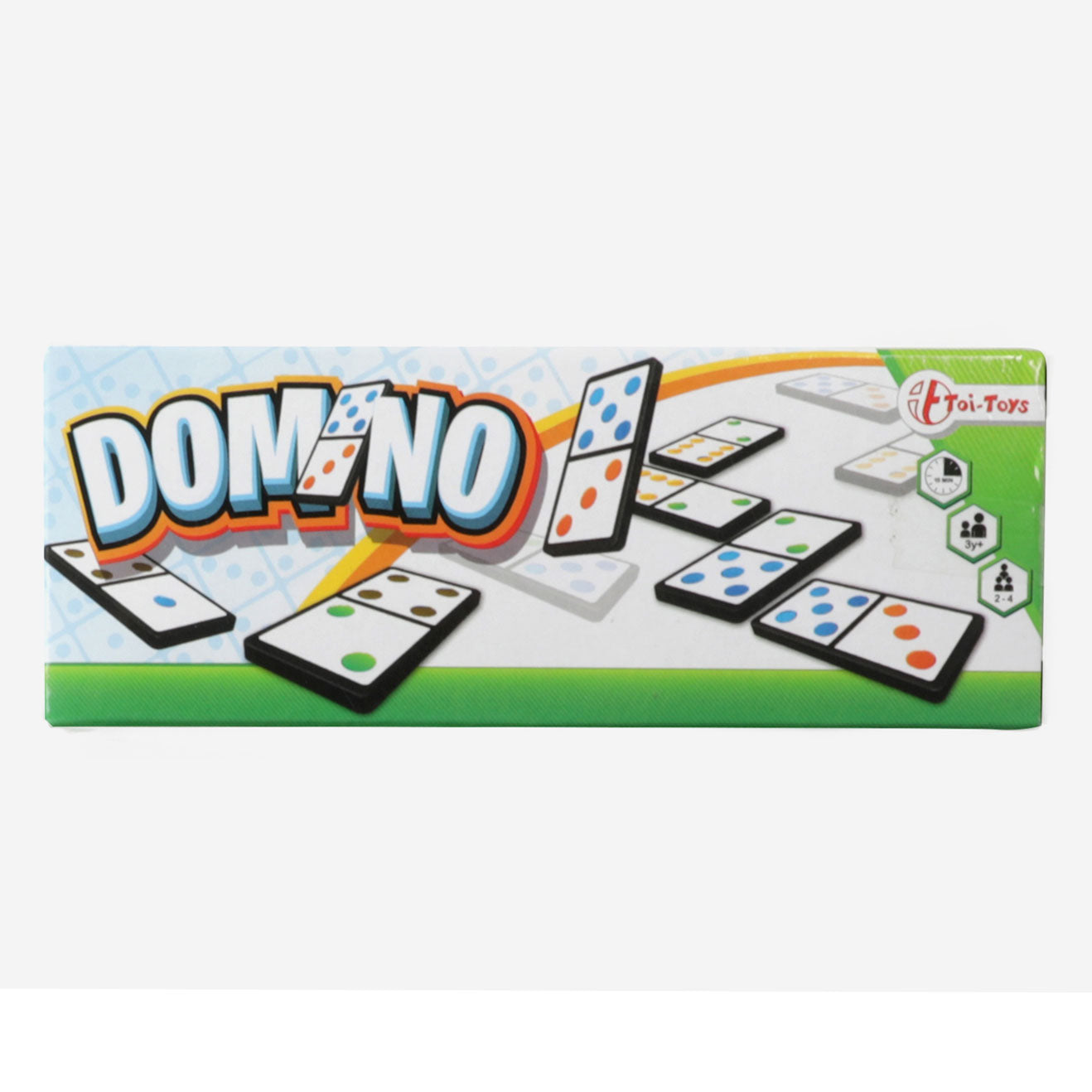 Toi-toys dominospel op cijfer van kleur