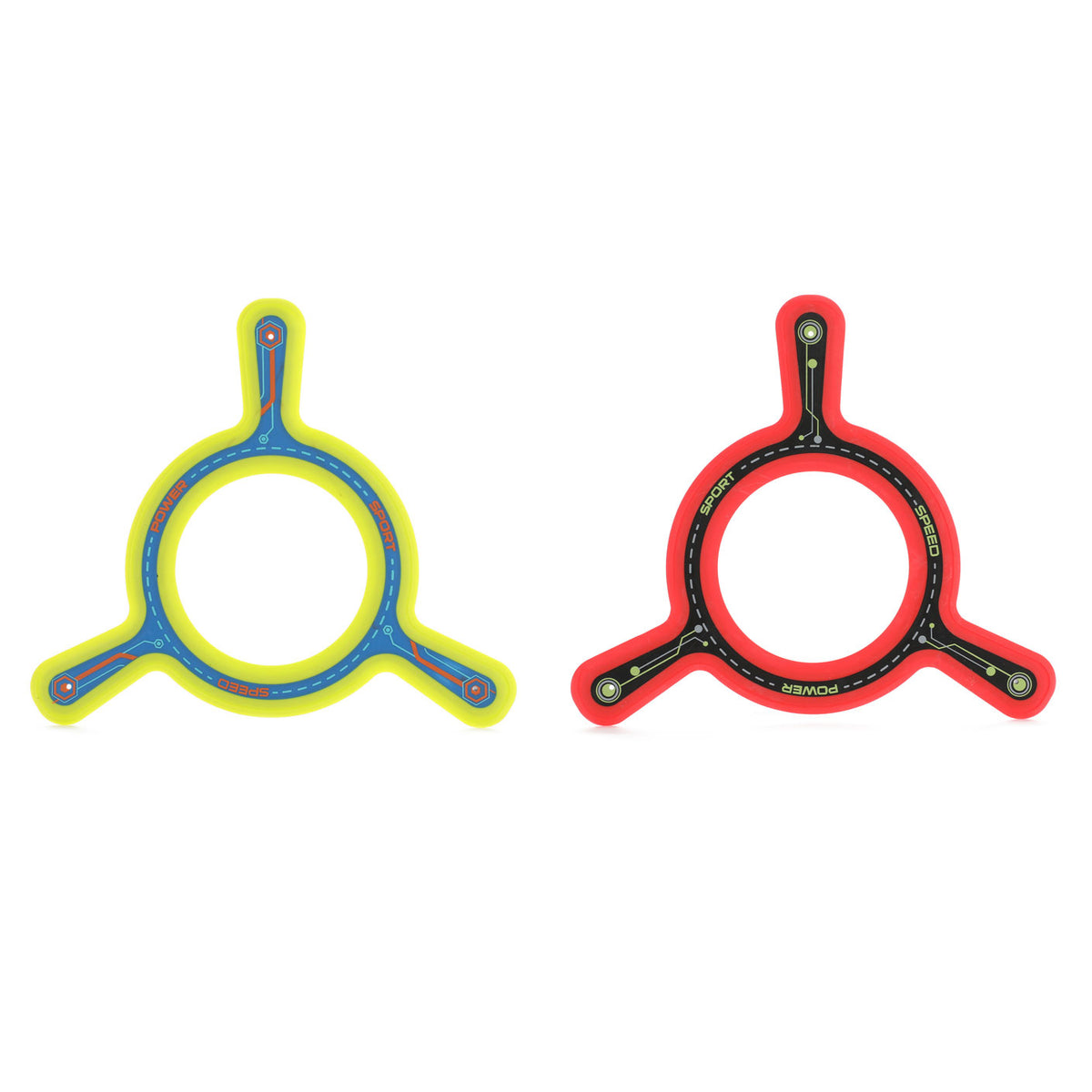 Merkloos sans marque toi toys ronde boemerang 'sports' (1 stuk) assorti