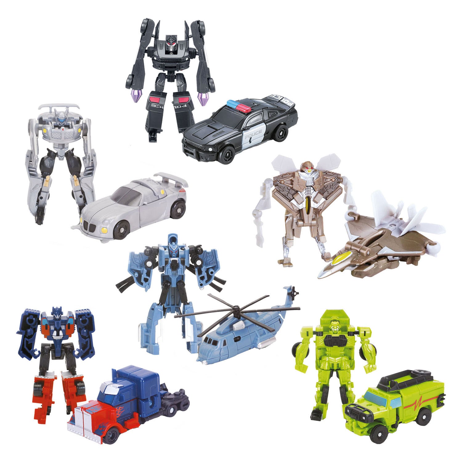 Roboforces Transformeer Robotvoertuig