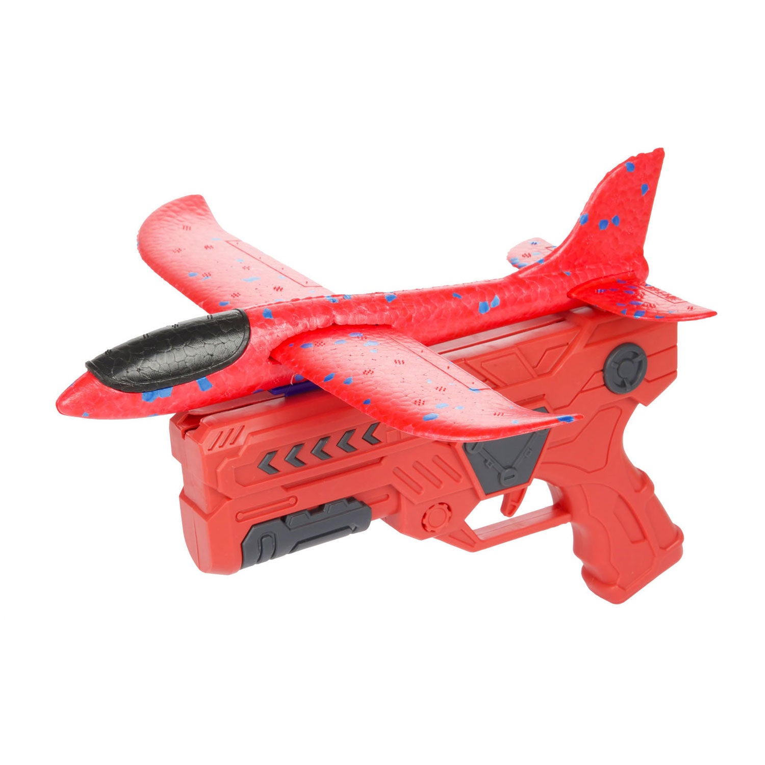 Toi-toys luchtschuimvliegtuig met afschietpistool, 24cm