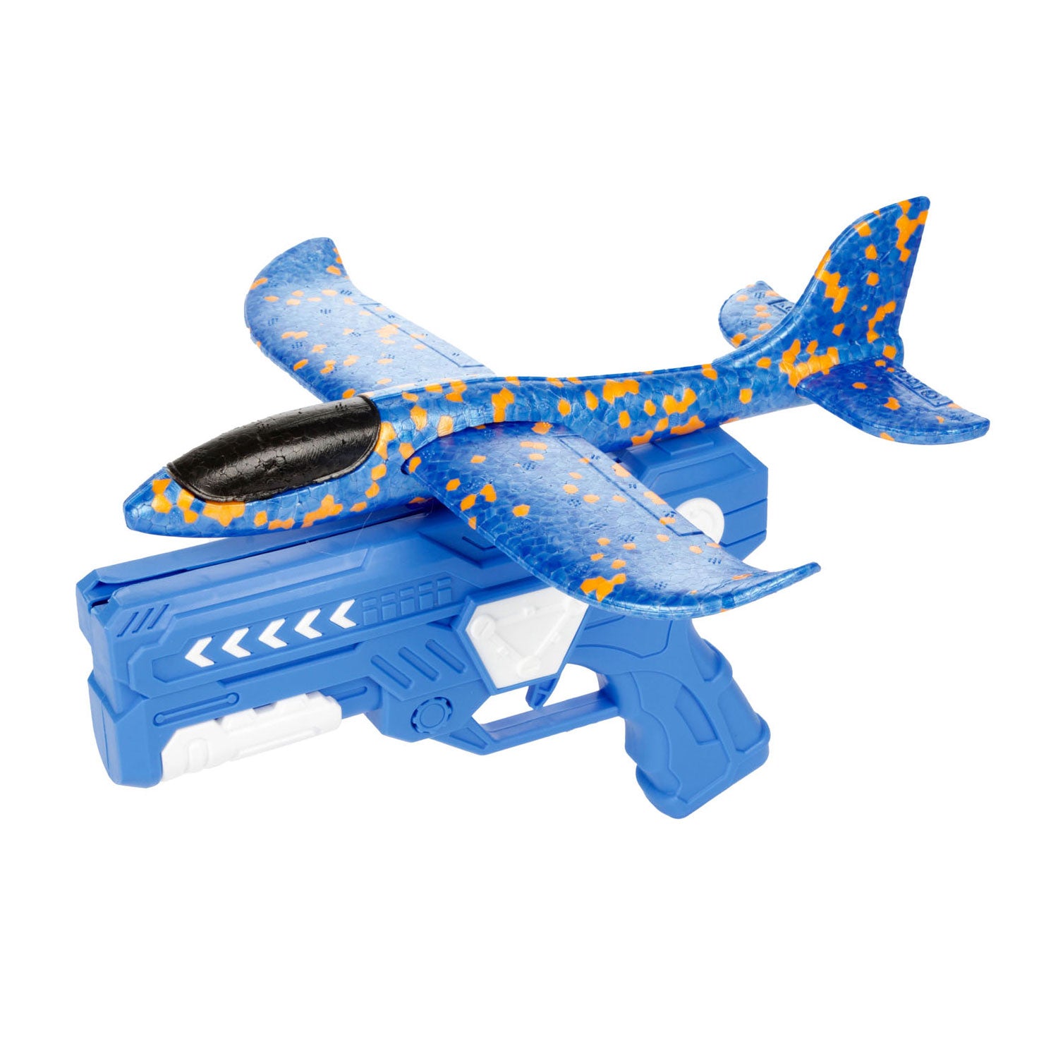 Toi-toys luchtschuimvliegtuig met afschietpistool, 24cm