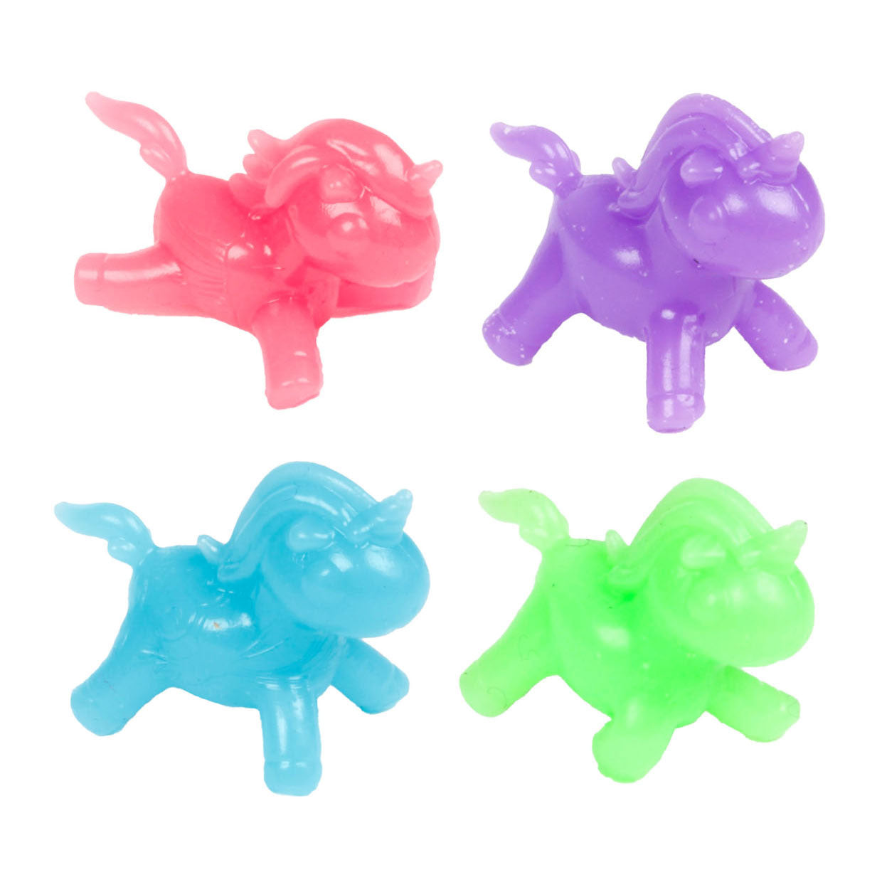 Toi-toys leuke mini raamkruipers eenhoorn van astronaut, 12st.