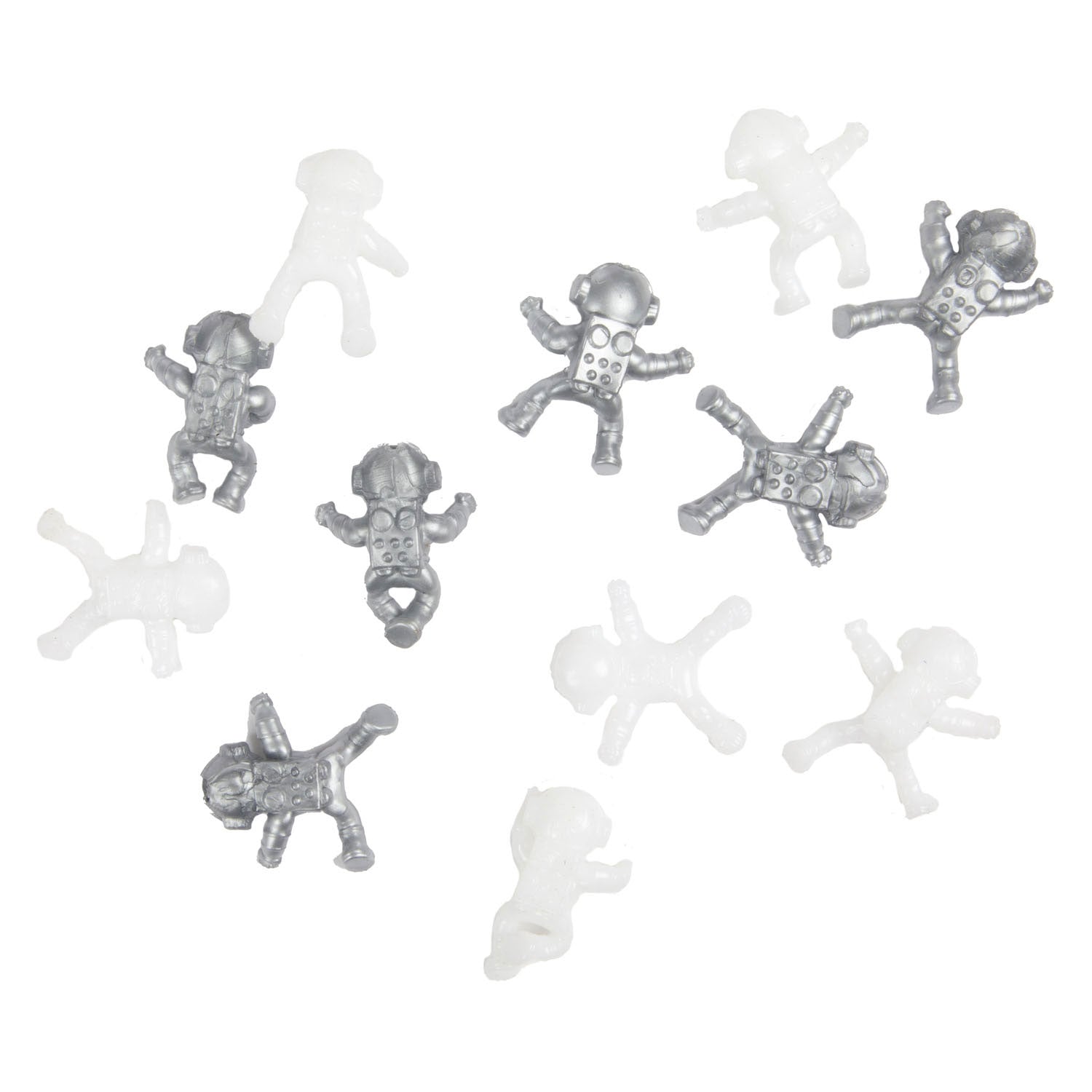 Toi-toys leuke mini raamkruipers eenhoorn van astronaut, 12st.