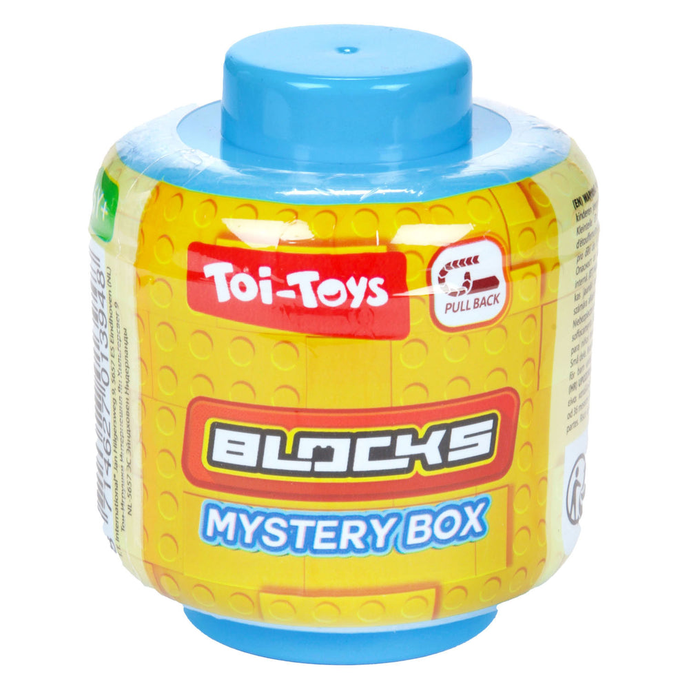 Toi-toys blocks bouwstenen auto verrassingsdoos