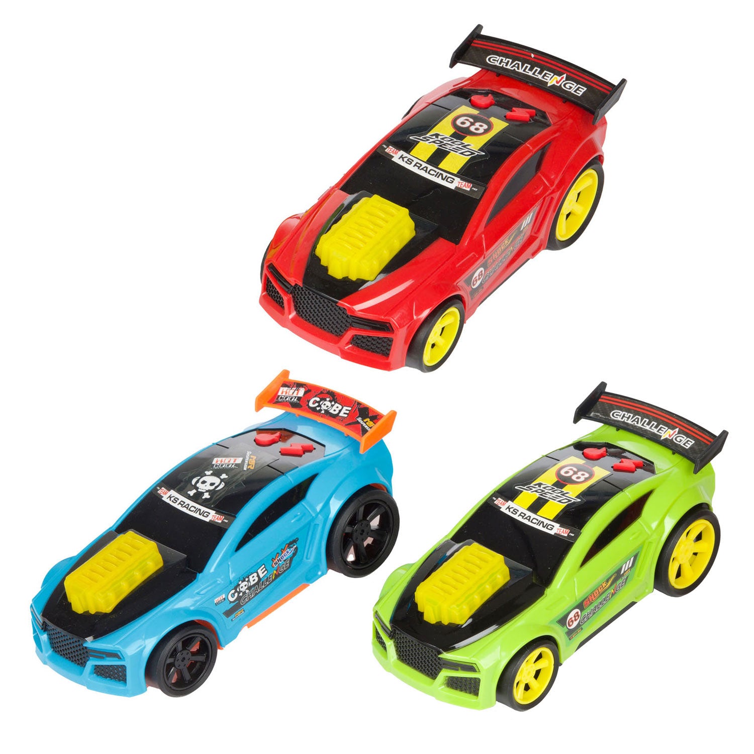 Toi-toys voertuig rally auto met licht en geluid