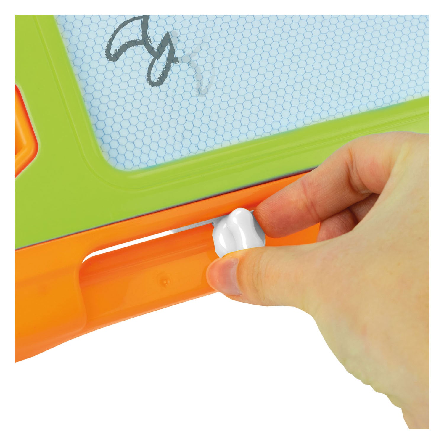 Toi-toys creativiteit magnetisch tekenbord met pen en vormen