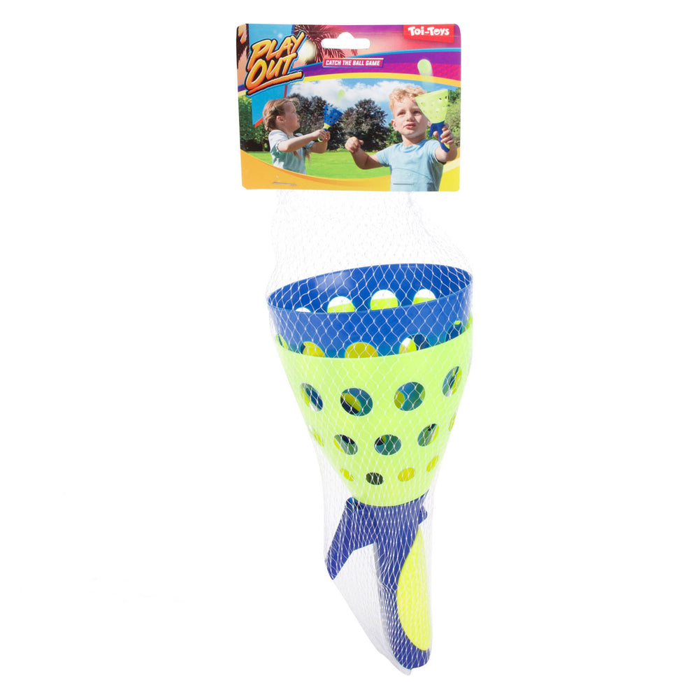 Toi-toys speelt vang- en werpspel, 4dlg.