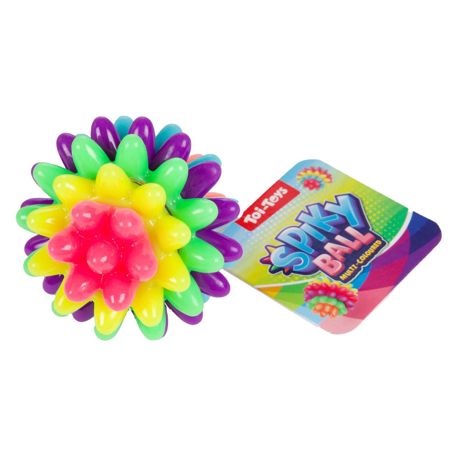 Sensorische regenboogbal spikey