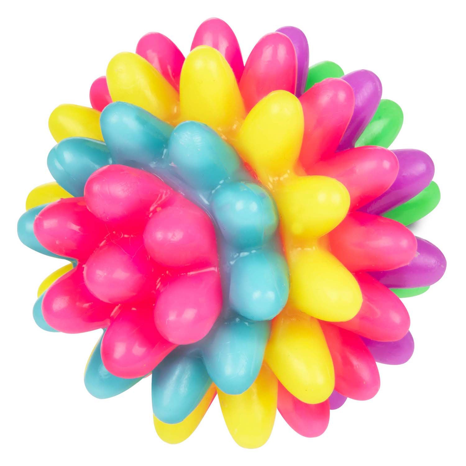 Sensorische regenboogbal spikey
