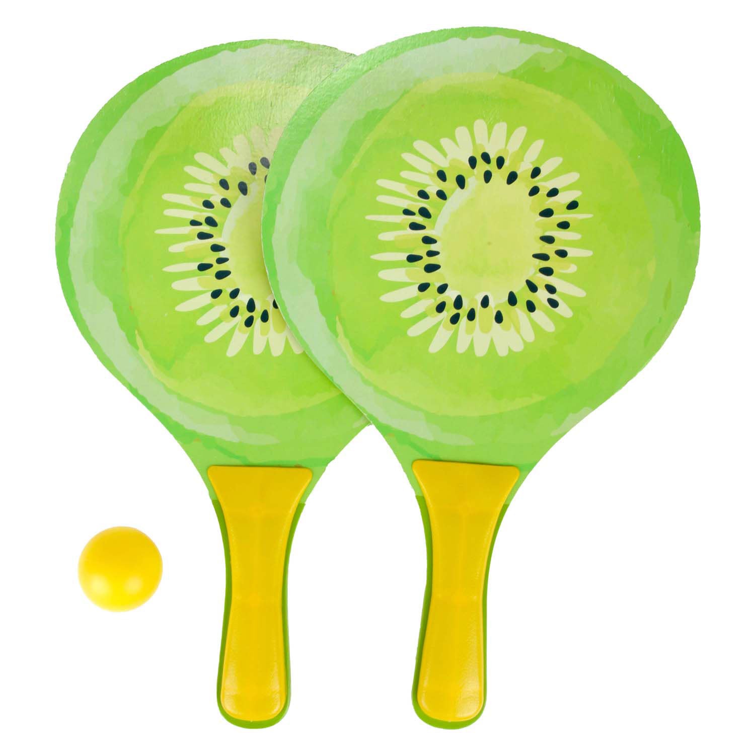 Toi-toys strandtennisset fruit, 3dlg.