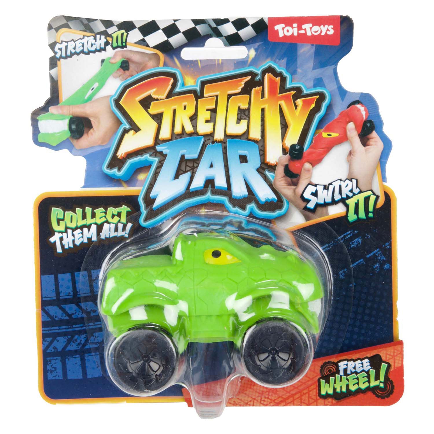 Toi-toys leuke kneedauto morph monster
