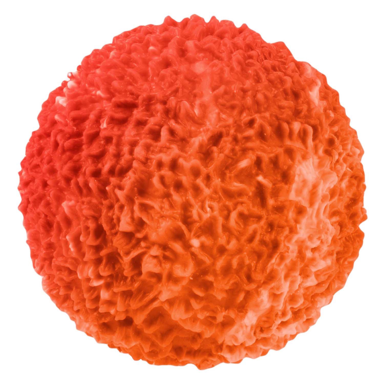 Toi-toys leuke textuurknijpbal mosgevuld met schuim, 8cm