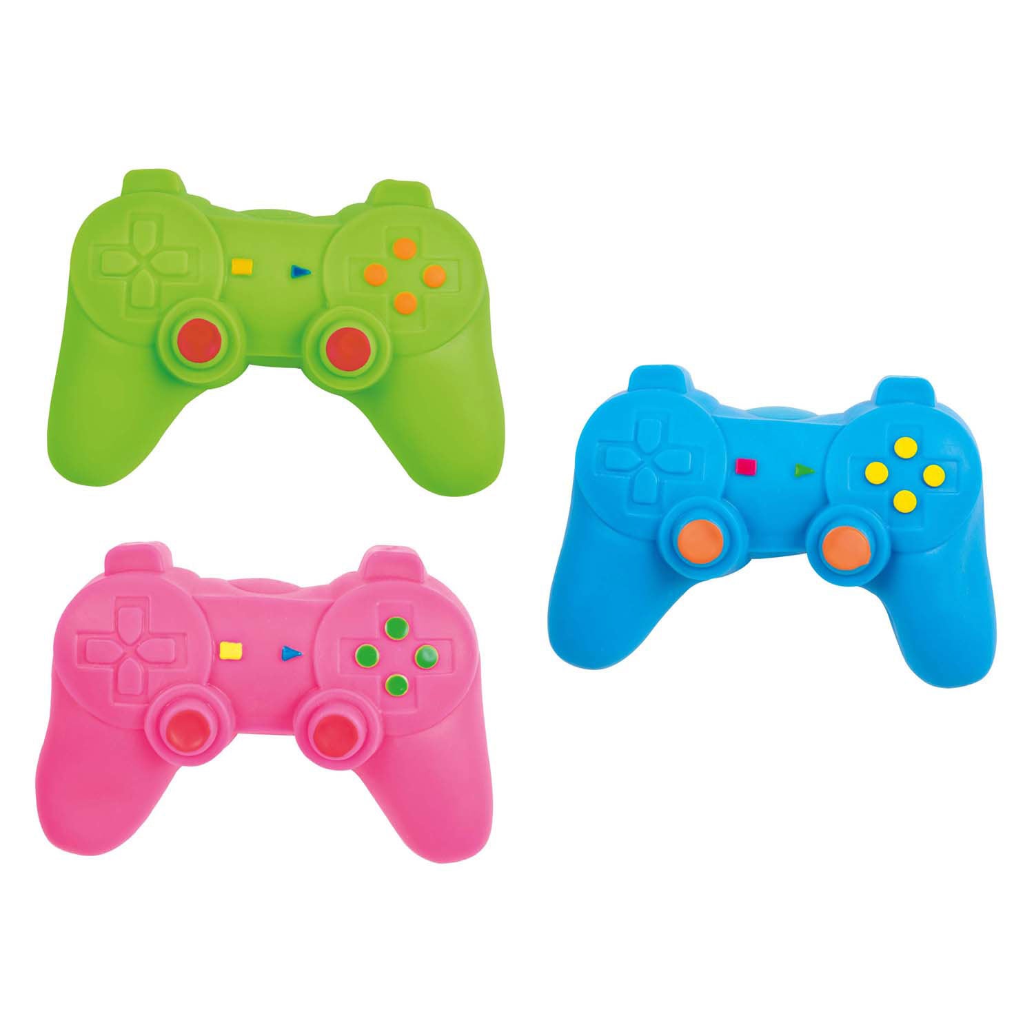 Toi-toys leuke kniebare gamecontroller xxl rekbaar, 17cm