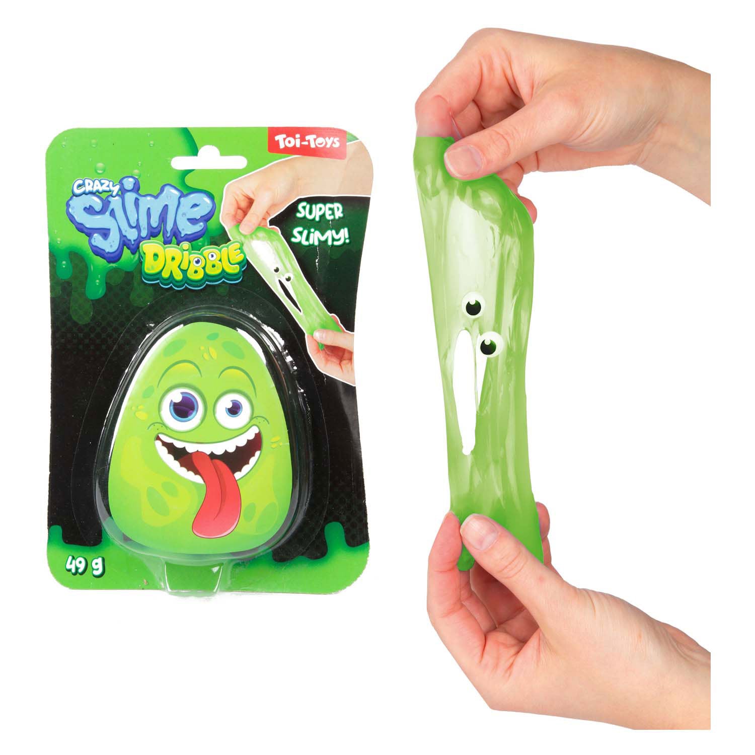 Toi-toys gek slijmmonster met ogen
