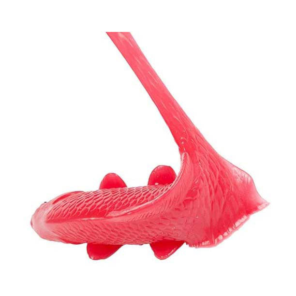 Toi-toys leuke super rekbare klaverige vis neon koi