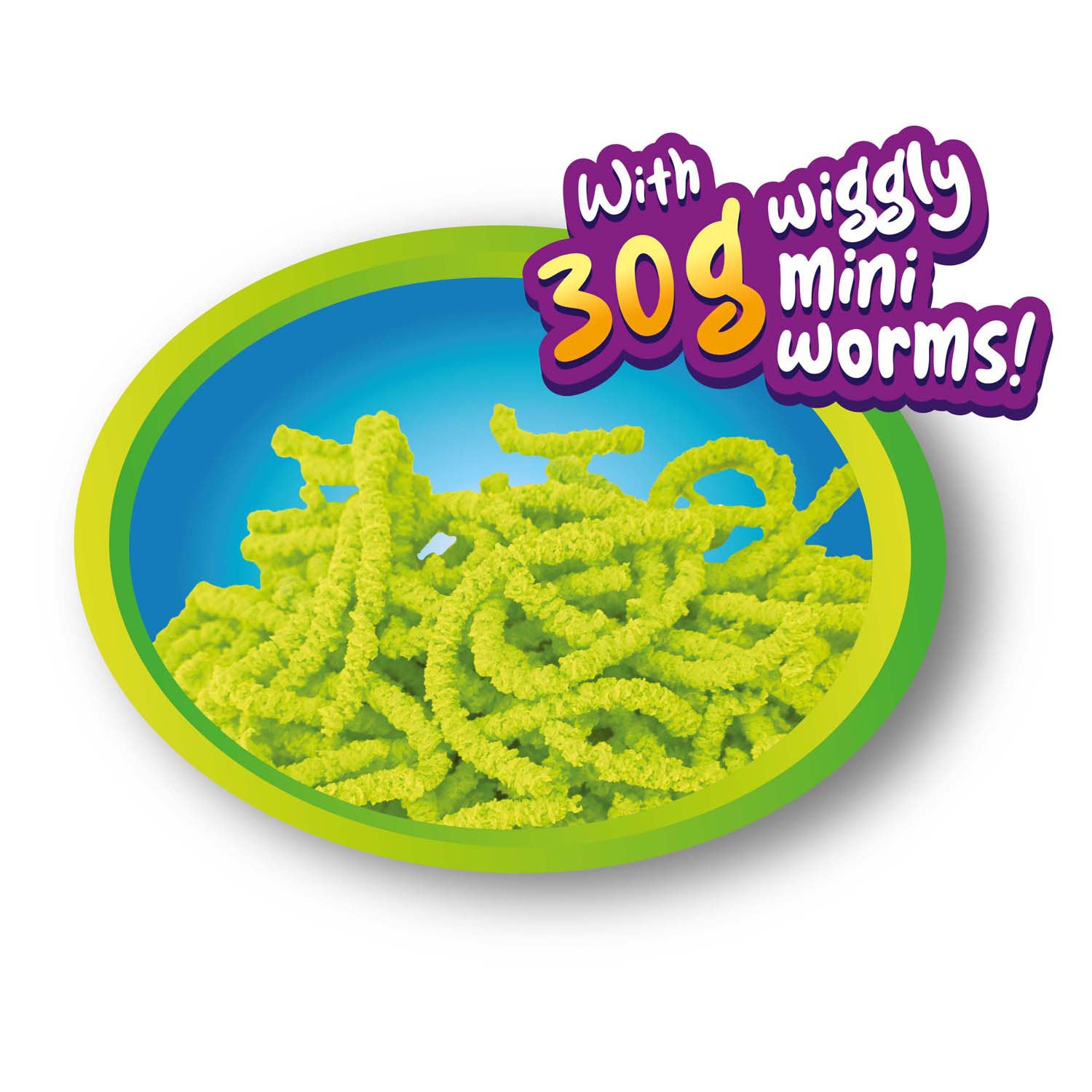Toi-toys magische worm met mini wormpjes 50gr