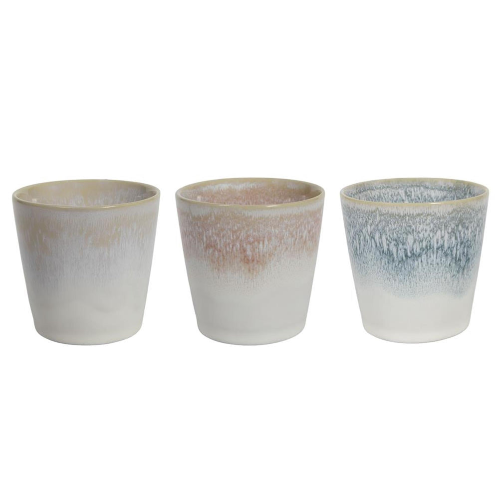 Svenska living koffiemok ø7,6xh7,9cm pastel gradient 200ml doos a 6 stuks