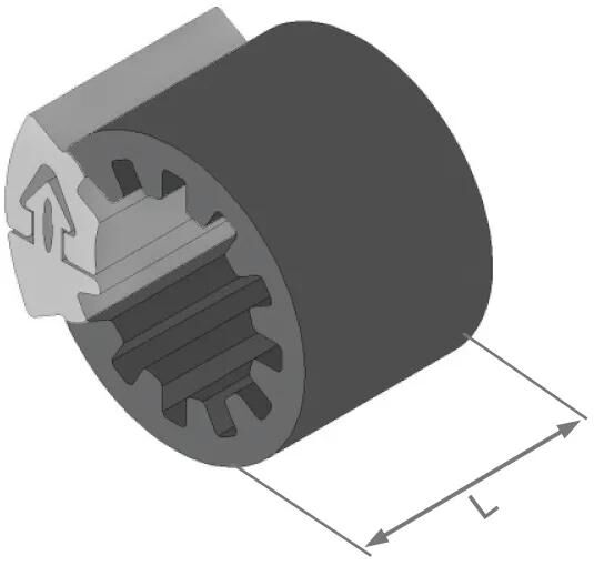 Herth+buss spezialbefestigung clipfixbasic clipfix spacer h+b inner-d=23,0mm,l=30mm