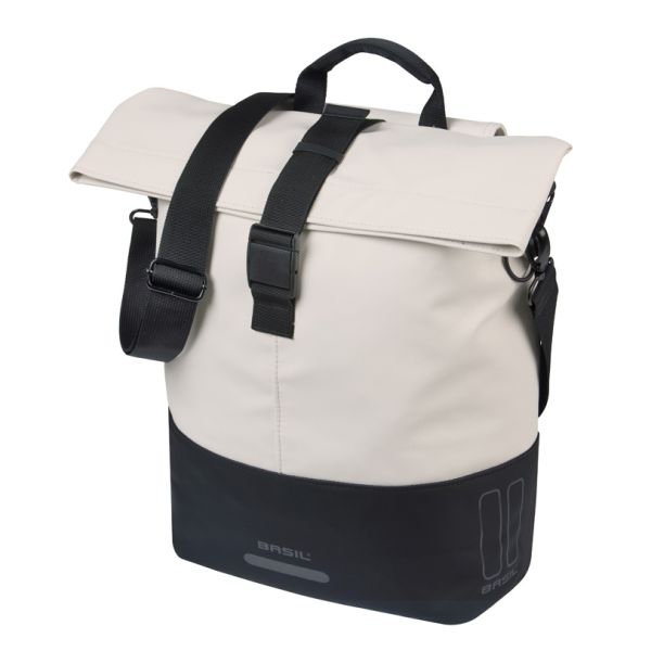 Basil b.v. cove shopper basil mik 14-16l 14 x 29 x 36 cm - zwart wit