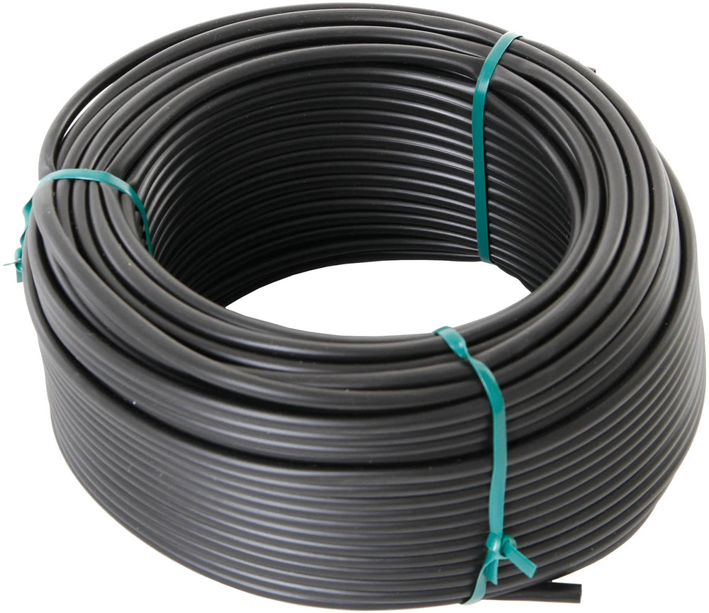 Herth+buss insulating tubes 10mm 50m soft-pvc black