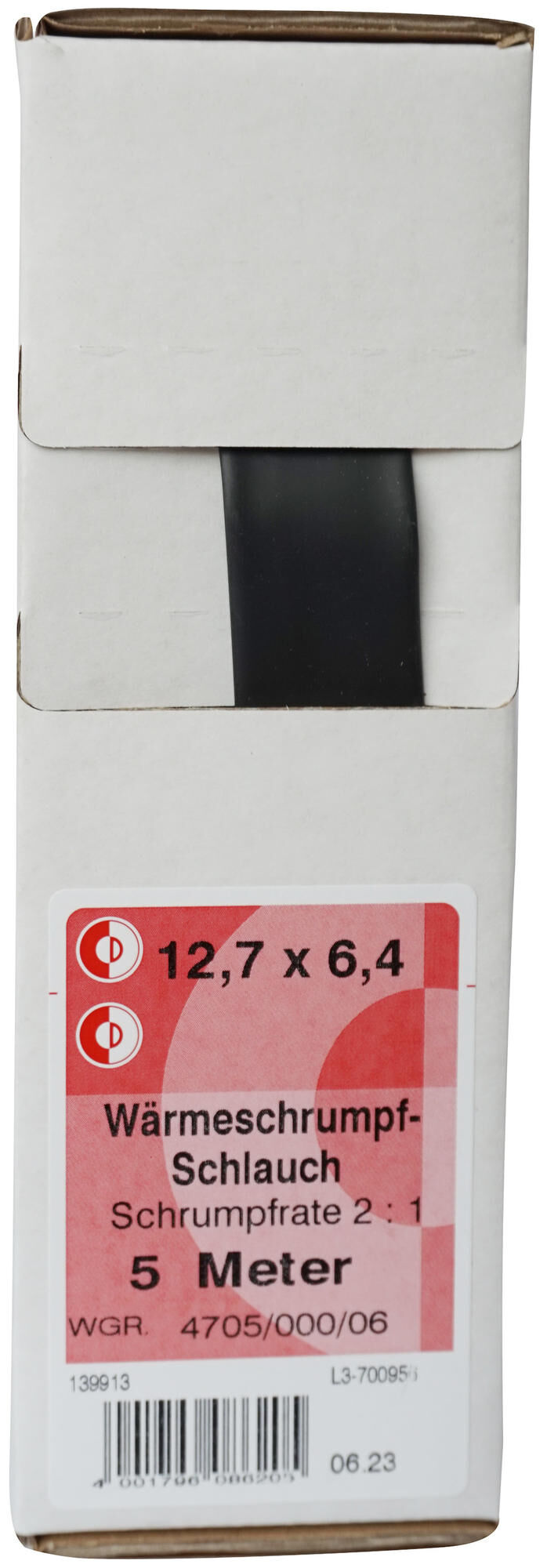 Dresselhaus krimpkous 4705 shtink tube 12,7mm kart.a 5 m