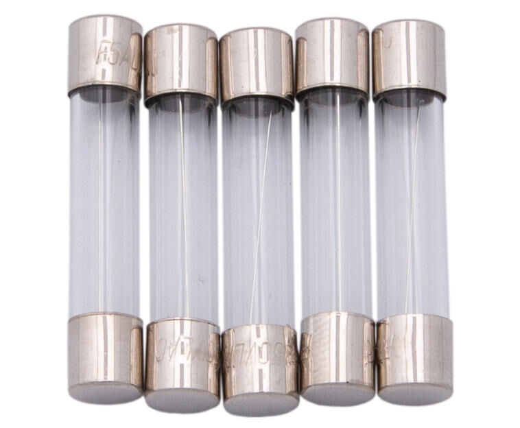 Dresselhaus glazen zekering glass fuses 6x32mm 5a f. american fahrz.
