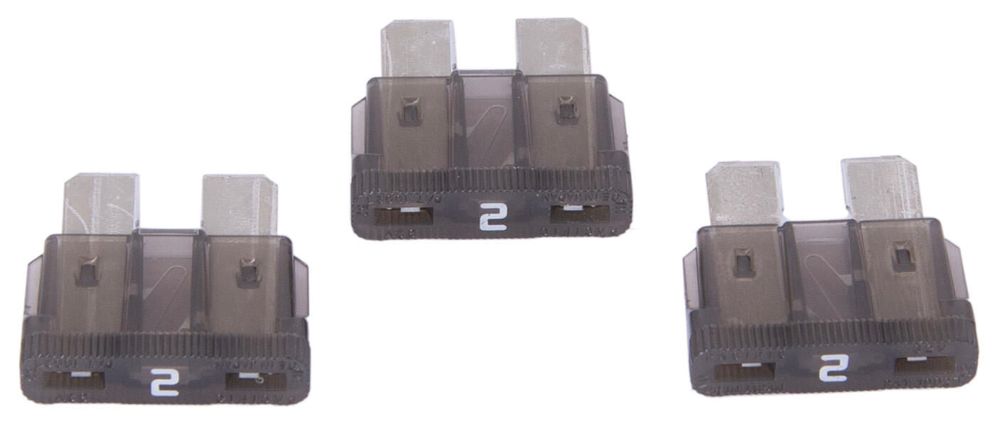 Dresselhaus zekering platte stekker flat fuse 2a white