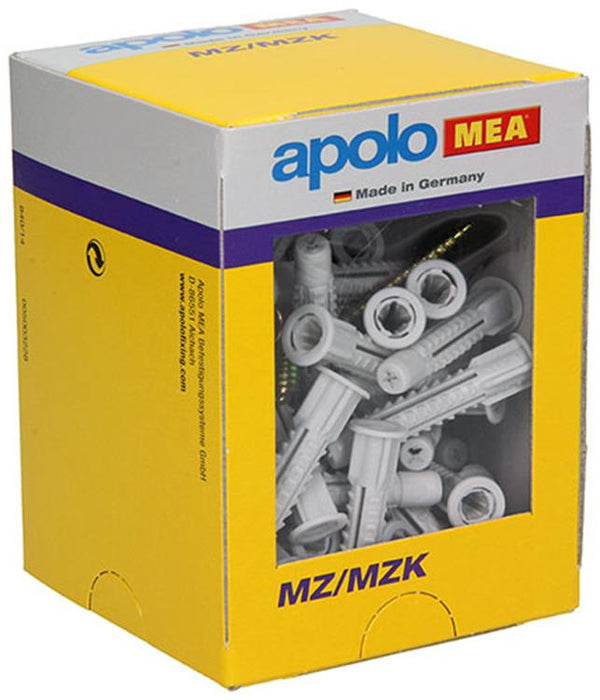 Celo 1008029 - niversele pluggen met schroef mzk 8x49mm 50 stuks | 2 stuks