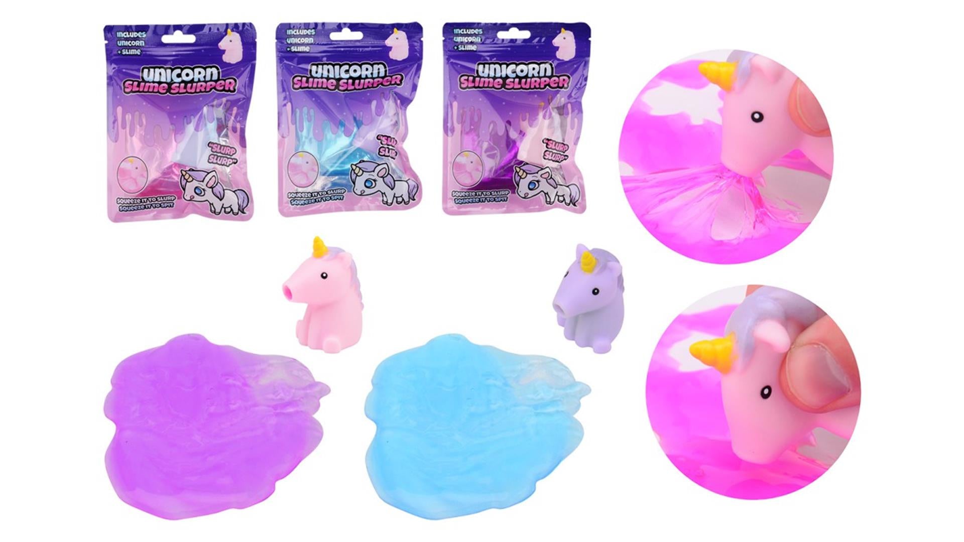 Johntoy unicorn slime slurper