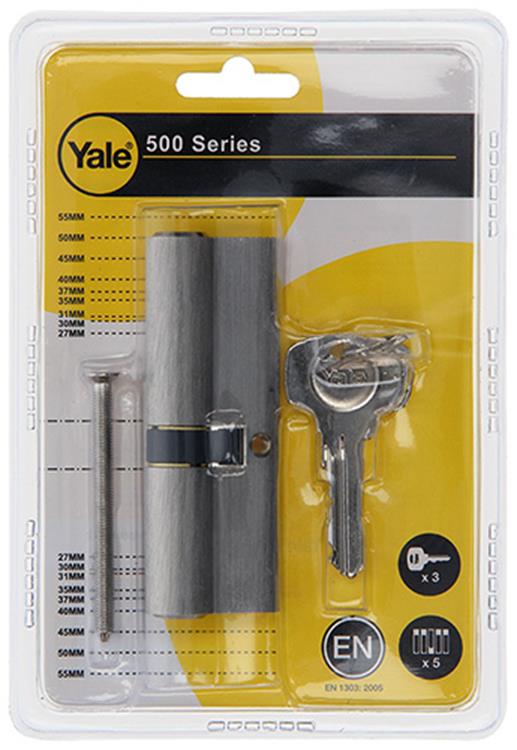 Yale 1006540 - profielcilinder 500 mv 90mm(40 50) | 5 stuks