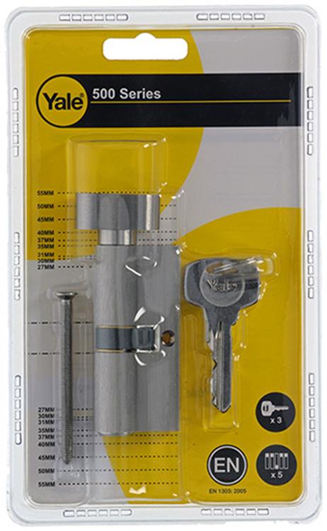 Yale 1006543 - knopcilinder 500 mv 70mm(35 35) | 5 stuks