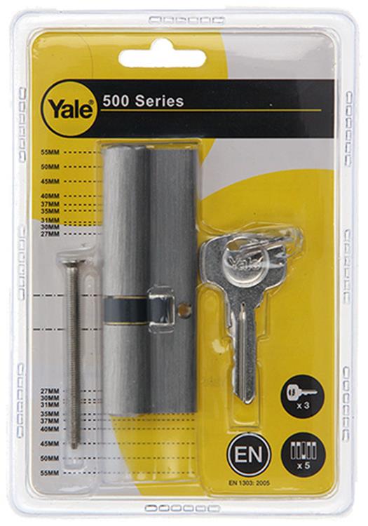 Yale 1006538 - profielcilinder 500 mv 90mm(35 55) | 5 stuks