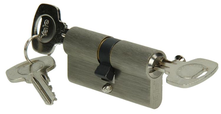 Yale 1006526 - profielcilinder 0500 met duo functie mv 60mm(30 30 ) | 5 stuks