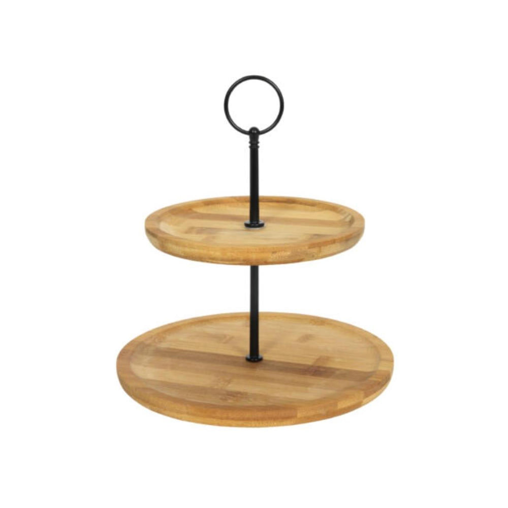 Svenska living bamboe etagere 2-laags bamboe etagere 2-laags