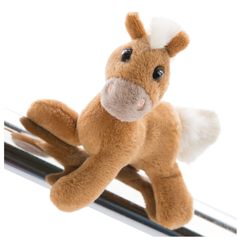 Nici Magic Pluchen Knuffel Pony Lorenzo met Magneet, 12cm