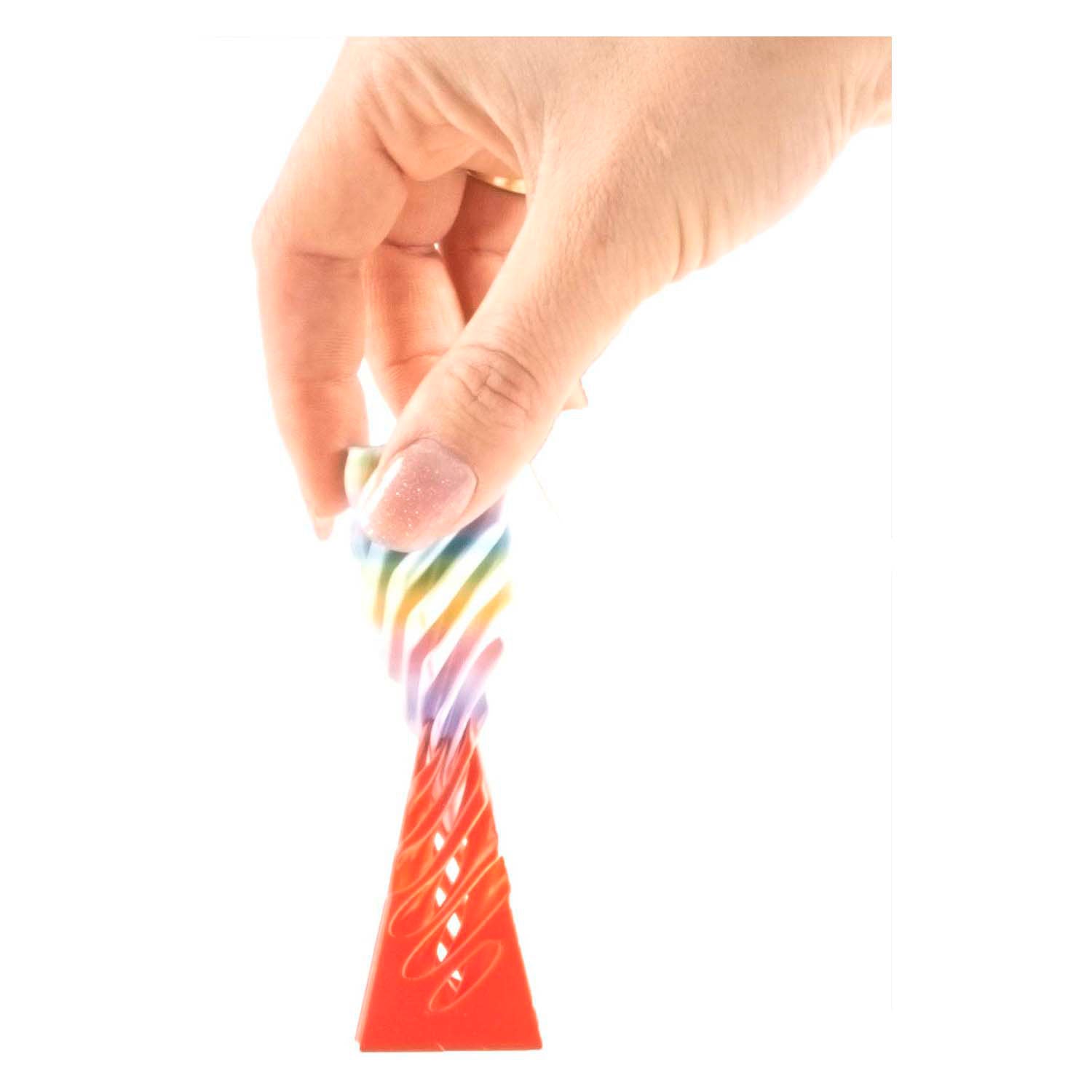 Jono speelgoed magische 3d fidget toren piramide