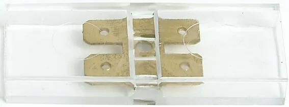 Hella stekkerbehuizing plug-in housing, 2-pole 50x20x6,4mm 10pcs.