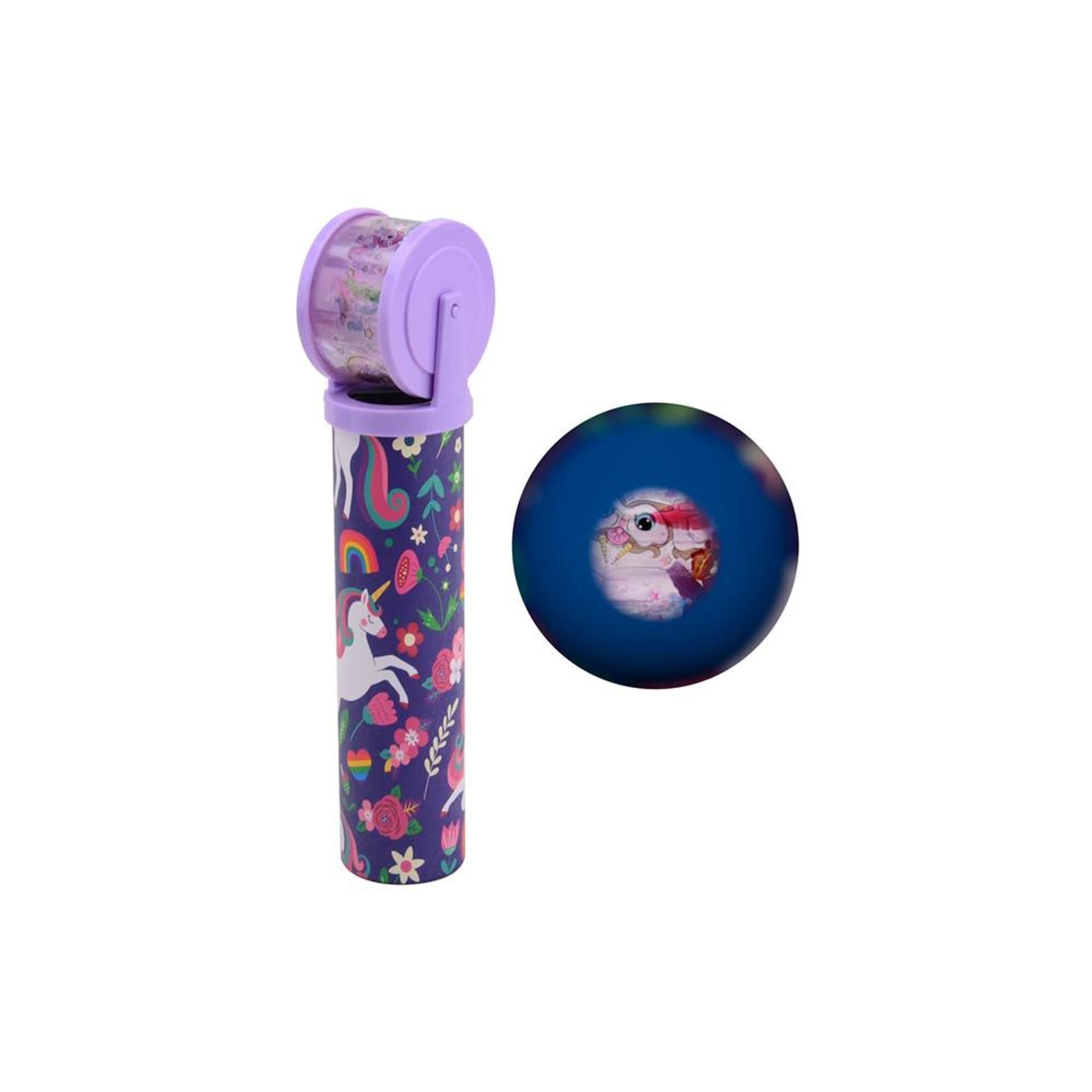Johntoy kaleidoscoop eenhoorn met draaiende lens