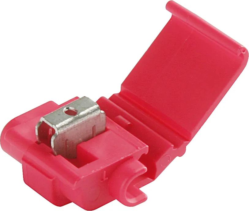 Herth+buss diversion cond. 10 pcs. h+b red 0.5-0.75 mmde