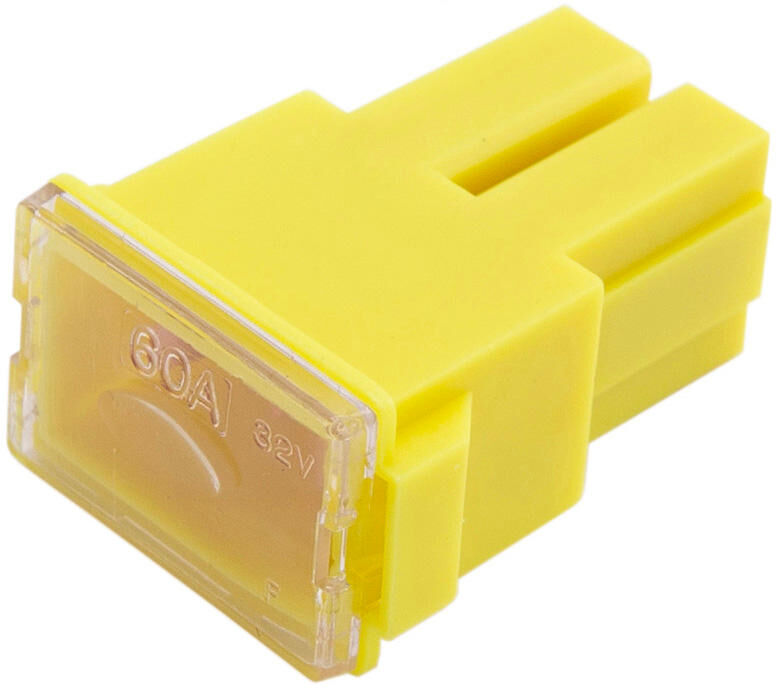 Dresselhaus pal-zekering vrouwelijk (as) block fuse typas 60a female yellow